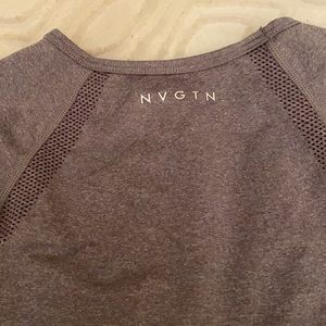 Sold out - NVGTH fitted, couture crop top - small